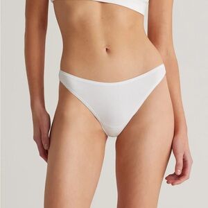 🤍 NWT Quince Organic Cotton Thong 6-pack